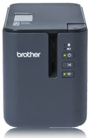 Принтер для печати наклеек Brother PT-P900W (настольный,авторезак,ленты от 3,5 до 36мм,до 60 мм/сек,до 360x720dpi,WiFi,Б