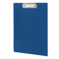 Доска-планшет STAFF с прижимом А4 315х235 мм пластик 1 мм синяя 229222