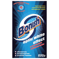 Средство для удаления пятен 600 г BONISH Бониш Optic white effect без хлора