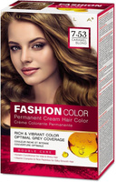 Стойкая крем-краска для волос Rubella Fashion Color 7.53 Карамельный блонд, 50 мл