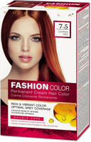 Стойкая крем-краска для волос Rubella Fashion Color 7.5 Медно-красный, 50 мл