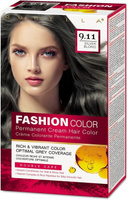Стойкая крем-краска для волос Rubella Fashion Color 9.11 Серебряный блонд, 50 мл