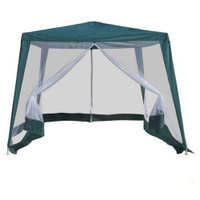 Садовый шатер AFM-1035NA Green (3x3/2.4x2.4) Афина-Мебель
