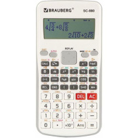 Калькулятор BRAUBERG SС-880-N, 12-разрядный, белый