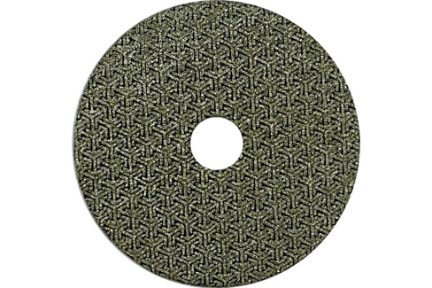 Алмазный гибкий шлифовальный гальванический круг 100 мм, № 60 Hilberg 56006