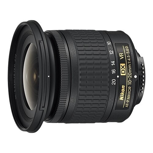 Объектив Nikon 10-20mm f/4.5-5.6G VR AF-P DX Nikkor, черный