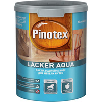 Лак для мебели и стен для внутренних работ Pinotex LACKER AQUA 10