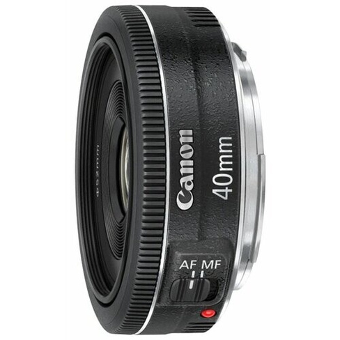 Объектив Canon EF 40mm f/2.8 STM, черный