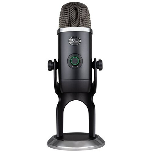 Микрофон проводной Blue Yeti X, разъем: USB, black, 1 шт