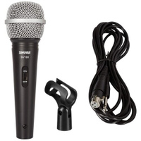 Shure SV100-A, комплектация: микрофон, разъем: XLR 3 pin (M), черный, 1 шт