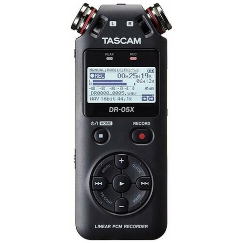Диктофон Tascam DR-05X черный