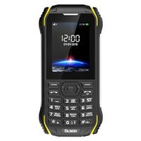 Телефон OLMIO X05 RU, 2 SIM, черный / желтый
