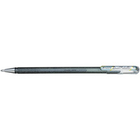 Ручка гелевая Pentel Hybrid Dual Metallic 1 мм хамелеон серебро