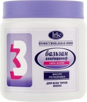 Iris Соsmetic Профессиональная линия Бальзам-кондиционер с маслом репейника №3 "Сила волос" для всех типов волос, 500 мл