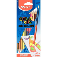 Карандаши цветные Maped Duo