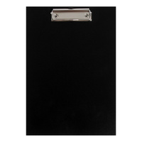 Планшет с зажимом а4, 2 мм, calligrata прочный, картон/бумвинил, черный (клипборд) Calligrata