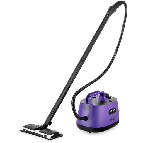 Пароочиститель KitFort КТ-9147, фиолетовый/черный