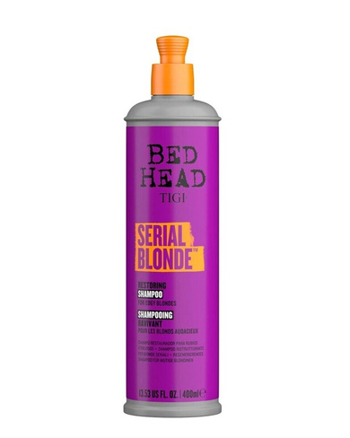 Восстанавливающий шампунь для блондинок Bed Head Serial Blonde Restoring Shampoo 400 мл.