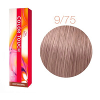 Тонирующая краска для волос Color Touch 9/75 (очень светлый блондин коричнево-махагоновый) 60 мл.