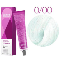 Стойкая крем-краска для волос Londa Color Extra Rich 0/00 (чистый тон) 60 мл.