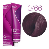 Стойкая крем-краска для волос Londa Color Extra Rich 0/66 (интенсивный фиолетовый микстон) 60 мл.