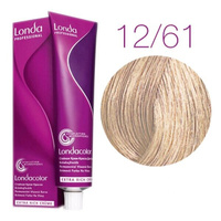 Стойкая крем-краска для волос Londa Color Extra Rich 12/61 (специальный блонд фиолетово-пепельный) 60 мл.