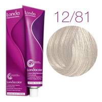 Стойкая крем-краска для волос Londa Color Extra Rich 12/81 (специальный блонд жемчужно-пепельный) 60 мл.
