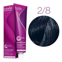 Стойкая крем-краска для волос Londa Color Extra Rich 2/8 (сине-черный) 60 мл.