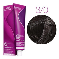 Стойкая крем-краска для волос Londa Color Extra Rich 3/0 (темный шатен) 60 мл.