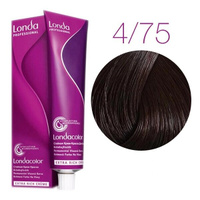 Стойкая крем-краска для волос Londa Color Extra Rich 4/75 (шатен коричнево-красный) 60 мл.