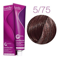Стойкая крем-краска для волос Londa Color Extra Rich 5/75 (светлый шатен коричнево-красный) 60 мл.