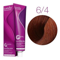 Стойкая крем-краска для волос Londa Color Extra Rich 6/4 (темный блонд медный) 60 мл.