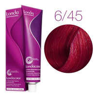 Стойкая крем-краска для волос Londa Color Extra Rich 6/45 (темный блонд медно-красный) 60 мл.