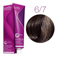 Стойкая крем-краска для волос Londa Color Extra Rich 6/7 (темный блонд коричневый) 60 мл.