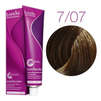 Стойкая крем-краска для волос Londa Color Extra Rich 7/07 (блонд натуральный коричневый) 60 мл.