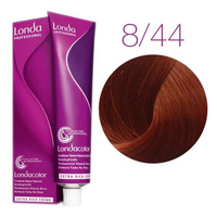 Стойкая крем-краска для волос Londa Color Extra Rich 8/44 (светлый блонд интенсивный медный) 60 мл.