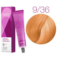 Стойкая крем-краска для волос Londa Color Extra Rich 9/36 (искристое шампанское) 60 мл.