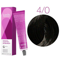 Стойкая крем-краска для волос Londa Color Extra Rich 4/0 (шатен) 60 мл.