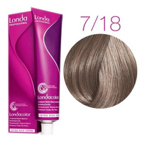Стойкая крем-краска для волос Londa Color Extra Rich 7/18 (жареный миндаль) 60 мл.