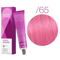 Стойкая крем-краска для волос Londa Color Extra Rich /65 (пастельный фиолетово-красный микстон) 60 мл.