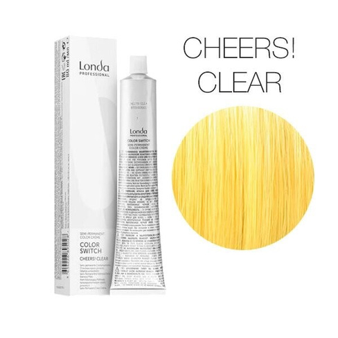 Оттеночная крем-краска для волос прямого действия Londa Color Switch Cheers! Clear (прозрачный) 80 мл.