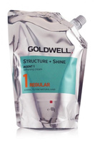 Смягчающий крем Goldwell Structure + Shine Agent 1 Softening cream-1 Regular для натуральных тонких волос, 400 гр.