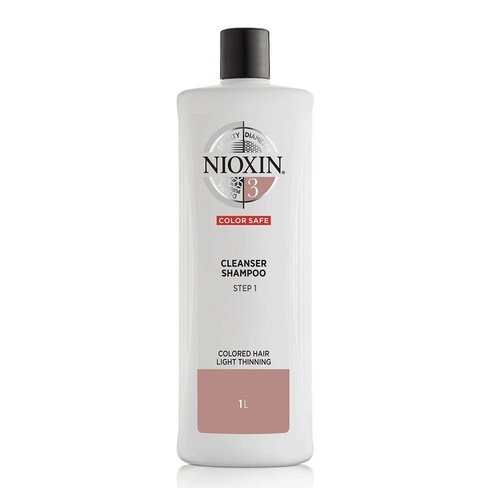 Очищающий шампунь Система 3 NIOXIN System 3 Cleanser shampoo 1000 мл.