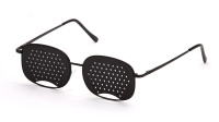 Очки-тренажеры перфорационные (универсальные очки с дырочками)