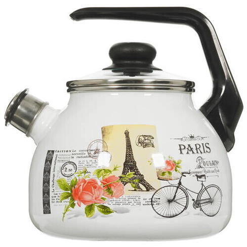 Чайник для плиты ТМ Appetite ПарижБелый