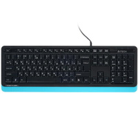 Клавиатура A4Tech FstylerFK10Black/Blue