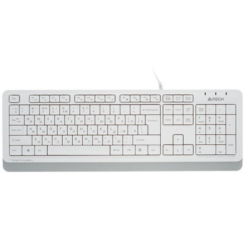 Клавиатура A4Tech FstylerFK10White