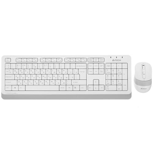 Клавиатура и мышь A4Tech FstylerFG1010White