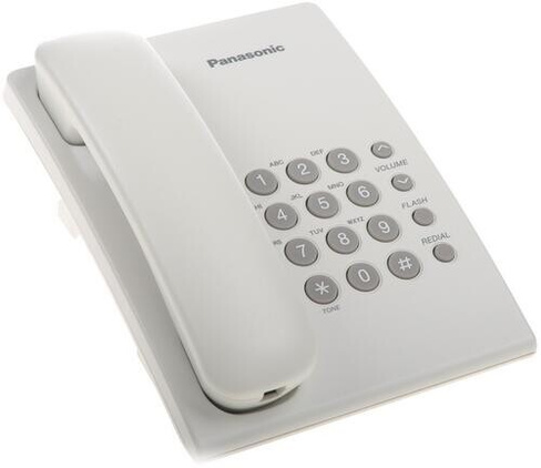 Проводной телефон Panasonic KX-TS2350RUW