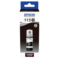 Чернила EPSON 115 (C13T07D14A) для СНПЧ L8160/L8180, черные фото, объем 70 мл, оригиналЬНЫЕ